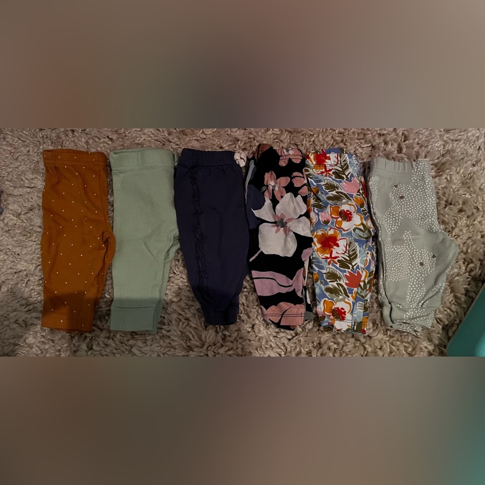 6 - 3 M carter leggings